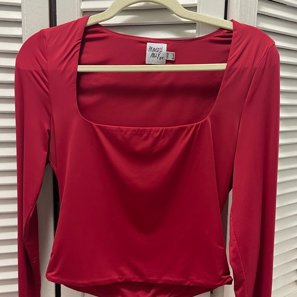 Princess Polly red longsleeves